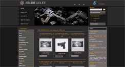 Desktop Screenshot of air-rifles.eu