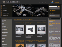 Tablet Screenshot of air-rifles.eu